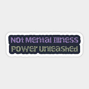 Power Unleashed Apparel Sticker